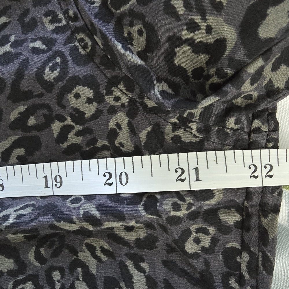Aqua Blu Carter Resort Shirt Size M Cotton and Silk Blend - Picture 12 of 15